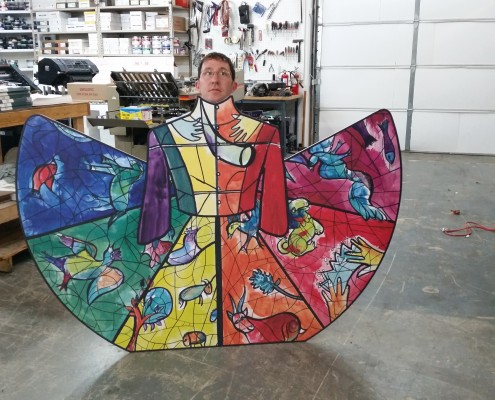 6_Signs_Custom-Cut_Foam_Standee_TPAC_Face_Kid-Size