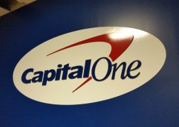 25_Signs_Corporate_Branding_CapOne_ReliefLogo_Vinyl_And_PVC